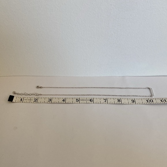 Anna Beck Sterling Silver Reversible Bar Necklace - Picture 9 of 11